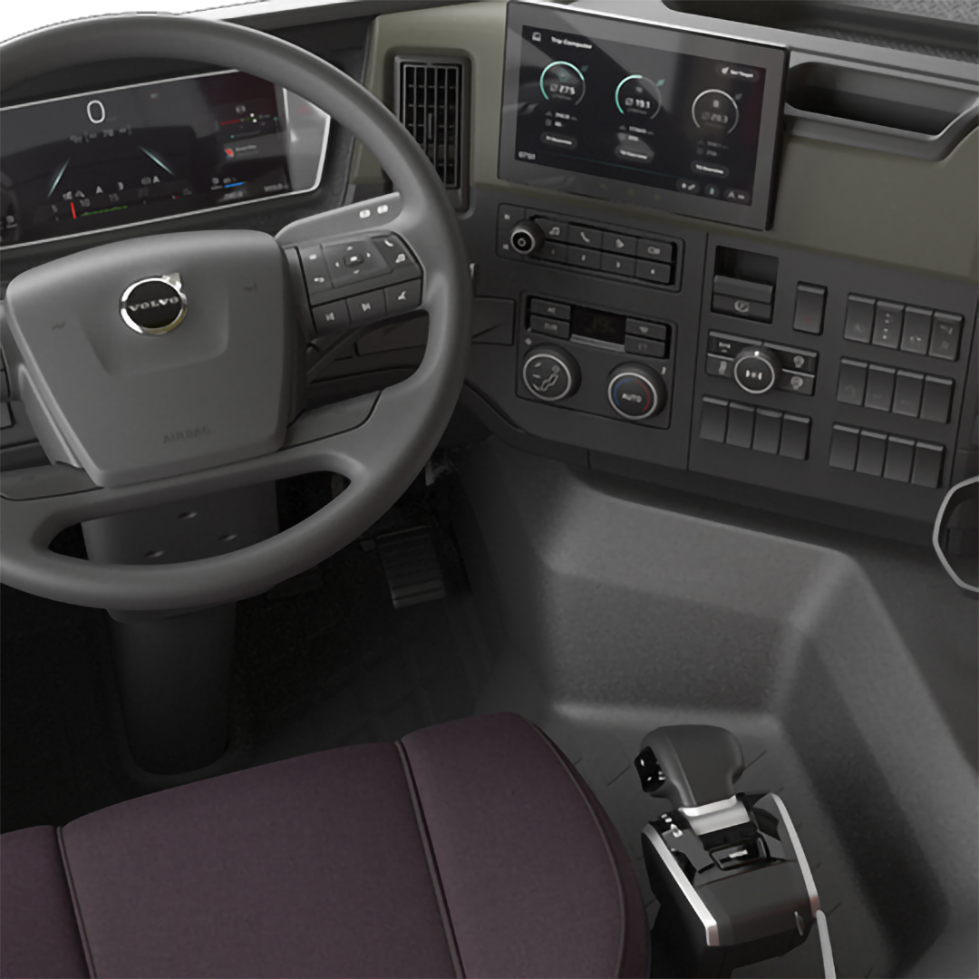 Volvo FM with textile trim dynamic, interior trim level